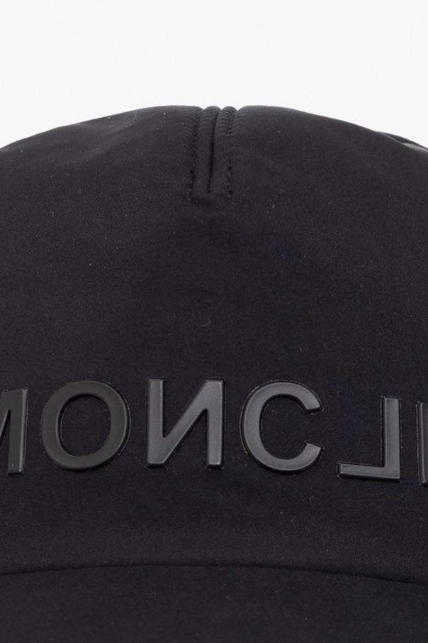 Black MONCLER GRENOBLE DAY - rats corduroy cap way of life black